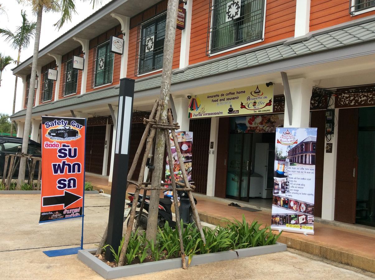 Amaretto&Caffe Hostel Surat Thani Esterno foto
